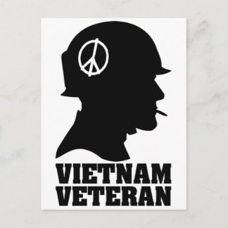 Vietnamkrieg Veteran Postkarte