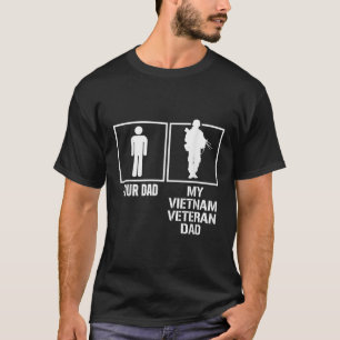 Vietnamkrieg Veteran Tochter Son Vater Military ve T-Shirt