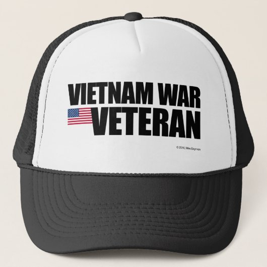 Vietnamkrieg-Veteran Truckerkappe (Vorderseite)