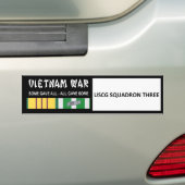 VIETNAMKRIEG-VETERAN USCG GESCHWADER-DREI AUTOAUFKLEBER (Auf Auto)