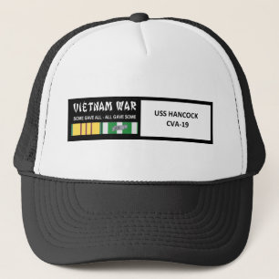 VIETNAMKRIEG-VETERAN USSS HANCOCK TRUCKERKAPPE