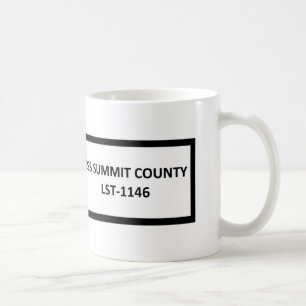 VIETNAMKRIEG-VETERAN USSS SUMMIT COUNTY KAFFEETASSE