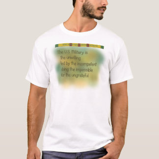 Vietnamkriegsturzhelm-Graffiti T-Shirt