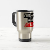 Vietnamkriegveteran Reisebecher (Vorderseite Links)