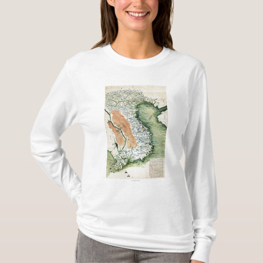 VietnamPanoramic MapVietnam T-Shirt (Vorderseite)