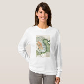 VietnamPanoramic MapVietnam T-Shirt (Vorne ganz)