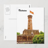 Vietnamturm Postkarte (Vorne/Hinten)