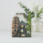 Vietnamurlaub Feiertagspostkarte (Stehend Vorderseite)