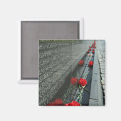 Vietnamveteranen-Mauer Magnet (Vorderseite/Rückseite)