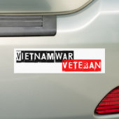 vietnamwar Veteran Autoaufkleber (Auf Auto)