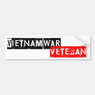vietnamwar Veteran Autoaufkleber
