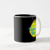 Vietri sul Mare Costa dAmalfi Lemon Italien Amalfi Zweifarbige Tasse (VorderseiteRechts)