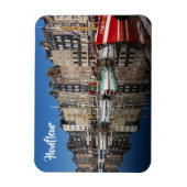 Vieux Bassin, (Old Harbour) Honfleur, Frankreich Magnet (Vertikal)