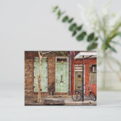 Vieux Carre Doorways Postkarte (Stehend Vorderseite)