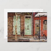 Vieux Carre Doorways Postkarte (Vorne/Hinten)