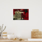 Vieux Carré Red 1 Poster (Küche)