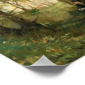 Vieux Chemin À Auvers | Berthe Morisot Poster (Ecke)