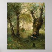 Vieux Chemin À Auvers | Berthe Morisot Poster (Vorne)