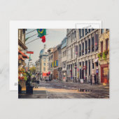Vieux Montréal Postkarte (Vorne/Hinten)