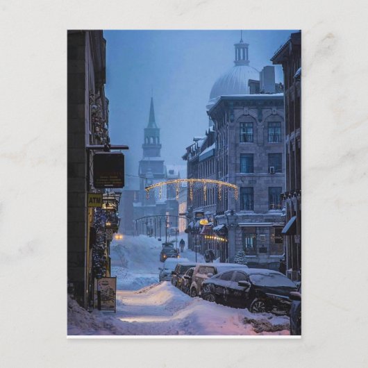 Vieux-Montréal Postkarte (Vorderseite)