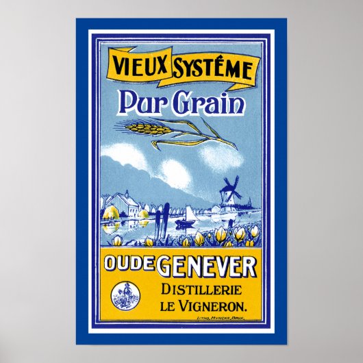 Vieux Systeme Pur Grain Poster (Vorne)
