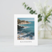 View at Kassiopi village coast, Corfu