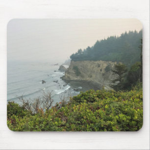 View at Simpson Reef Overlook Oregon Coast Mousepad