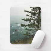 View at Simpson Reef Overlook Oregon Coast Mousepad (Mit Mouse)