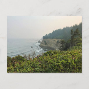 View at Simpson Reef Overlook Oregon Coast Postkarte