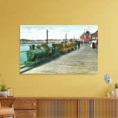 View Bay Shore UnlimitedSanta Cruz, CA Leinwanddruck (Insitu (Wohnzimmer))