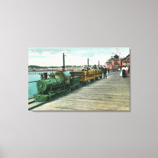 View Bay Shore UnlimitedSanta Cruz, CA Leinwanddruck (Vorderseite)