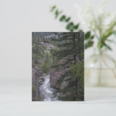 View @ box Canyon Fallgang Postkarte (Stehend Vorderseite)