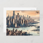 View Buy Map nyc Masse Postkarten (Vorne/Hinten)