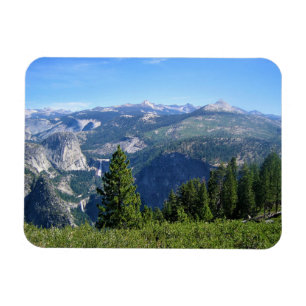 View from Glacier Point, Yosemite, CA Magnet