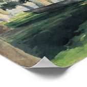 'View From Hut' - John LaFarge Print Poster (Ecke)