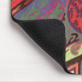 "View from Space Ship" Abstrakte Maus Mousepad (Ecke)