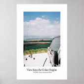 View from the Golan Heights Poster (Vorne)