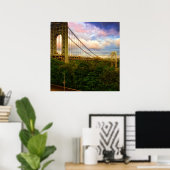 View looking South - West from Manhattan Poster (Heimbüro)