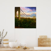 View looking South - West from Manhattan Poster (Küche)