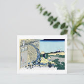 View Mt.Fuji from Onden, Hokusai Postkarte (Stehend Vorderseite)