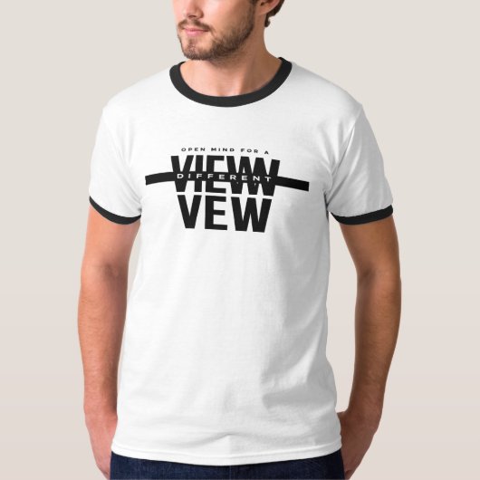 View Not Found Men's Ringer T-Shirt (Vorderseite)