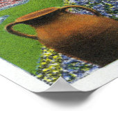 View of a Chautauqua Lake Estate Gardens Poster (Ecke)