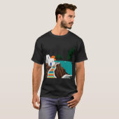 View of a Greek island boy T-Shirt (Vorne ganz)