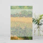 View of Arles with Irises by Vincent van Gogh Briefpapier (Stehend Vorderseite)