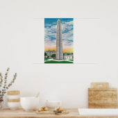 View of Bunker Hill Monument Poster (Küche)