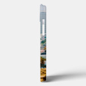 View of city metro line and skyscrapers Case-Mate iPhone hülle (Rückseite / Links)