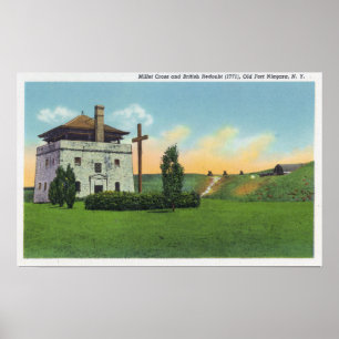 View of Corps de Garde in Old French Castle Poster