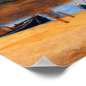 View of Delft by Johannes Vermeer Poster (Ecke)