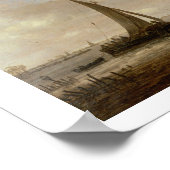 View of Dordrecht Downstream from the Grote Kerk, Poster (Ecke)