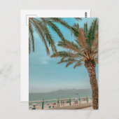 View of French Riviera in Cannes France Postcard Postkarte (Vorne/Hinten)